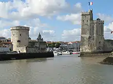 La malnova haveno de La Rochelle