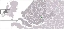 Situo de la municipo Alblasserdam