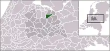 Situo de la municipo Baarn