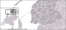 Situo de la municipo Bolsward