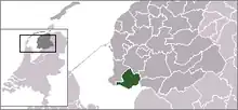 Situo de la municipo Gaasterlân-Sleat