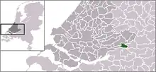 Situo de la municipo Gorinchem