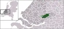 Situo de la municipo Molenwaard