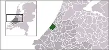 Situo de la municipo Wassenaar