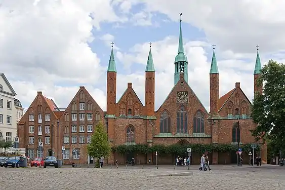 Hospitalo Sankta Spirito en Lübeck, ab 1240