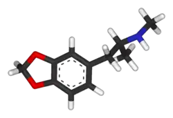 MDMA chemical structure