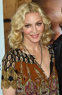 Madonna en la jaro 2008