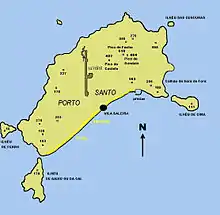 Mapo de Porto Santo