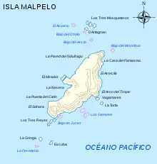 Mapo de Malpelo