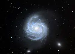 Messier 100, NGC 4323 kaj NGC 4328