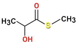 metila tiolaktato