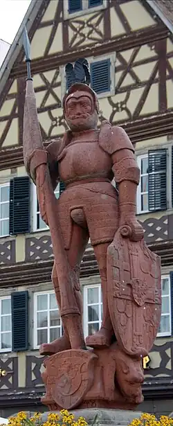 Monumento por Schutzbar en Bad Mergentheim