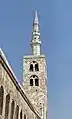 La Minareto de Jesuo ('Isa) estas la plej alta minareto de la Moskeo de la Umajadoj