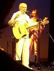 Georges Moustaki en Théâtre du Rond-Point,decembro de 2005