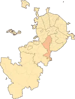 Sud-Okcidenta administra arondismento (Tero)