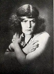 Mária Németh en rolo de Aida (1926)