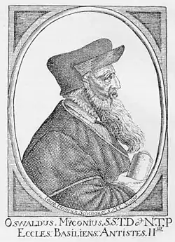 Oswald Myconius(1488-1552)