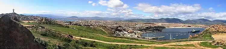 Larĝa panoramo en Coquimbo