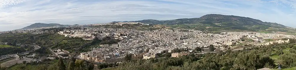 Vasta panoramo de Fez