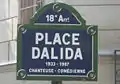 Placo Dalida (18-a arondismento)