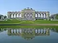 palaceto Gloriette en Palaco Schönbrunn