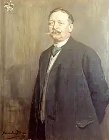 Wilhelm Schneider-Didam: portreto de Fritz von Wille, 1909