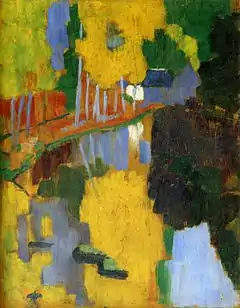 Paul Sérusier, La Talismano, 1888Musée d'Orsay, Parizo