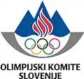 emblemo de la Slovena Olimpika Komitato, valida ĝis 2014