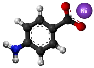 natria p-aminobenzoato