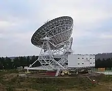 Radioteleskopo RTF-32 en 2003, antaŭ rekonstruo