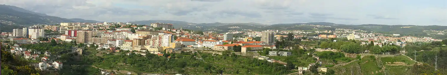 panoramo de la urbo (al norda direkto)