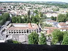 Panoramo ekde la fortikaĵo de Beaulieu