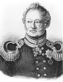 Karl von Muffling, antaŭ 1837