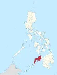 Situo de la distrikto Zamboanga Duoninsulo