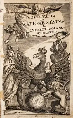 "Dissertatio de ratione status in imperio nostro romano-germanico", verko eldonita en 1647.