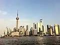 Lujiazui auzoko etxeorratzak.