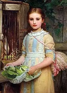 Agnes Pheobe Burraren erretratua, 1870ç