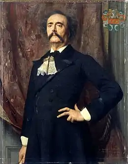 Portrait de Jules Barbey d'Aurevilly (1882).