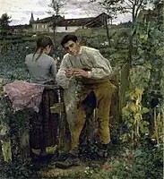 L'Amour au Village, 1882, Pushkin Museoa