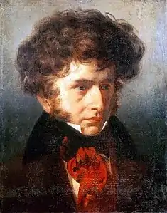 Hector Berlioz(1832), Rome, villa Médicis.