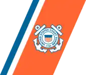 United States Coast Guard Racing Stripe logoa (1964)