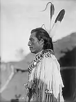 Crow's Heart, Mandan, c. 1908