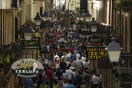 Donostiako Parte Zaharra.