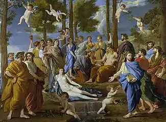 Nicolas Poussin, "Parnasoa", c. 1630-1631