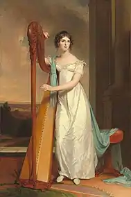 Lady with a Harp, 1818, Eliza Ridgely, National Gallery of Art