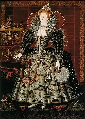 Elisabet I.a Ingalaterrakoa 1592an