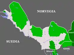 Enontekiöko mapa