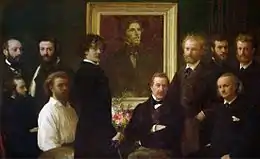 Hommage à Delacroix, 1864,Paris, Orsay museoa