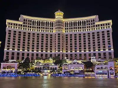 Bellagio kasinoa. (Las Vegas)