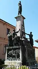 José María Martínez de las Rivasi monumentua San Pedro Galdamesen.